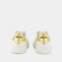Versace Pre-owned Leather sneakers White Dames - Thumbnail 7