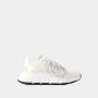 Versace Pre-owned Leather sneakers White Heren - Thumbnail 5