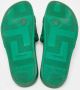 Versace Pre-owned Rubber sandals Green Dames - Thumbnail 6