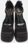 Versace Pre-owned Satin heels Black Dames - Thumbnail 3