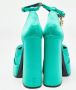 Versace Pre-owned Satin heels Green Dames - Thumbnail 5