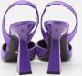Versace Pre-owned Satin heels Purple Dames - Thumbnail 5