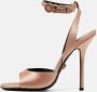 Versace Pre-owned Satin sandals Beige Dames - Thumbnail 2