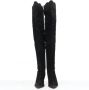 Versace Pre-owned Suede boots Black Dames - Thumbnail 3
