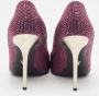 Versace Pre-owned Suede heels Purple Dames - Thumbnail 5