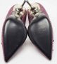 Versace Pre-owned Suede heels Purple Dames - Thumbnail 6