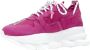 Versace Pre-owned Suede sneakers Pink Dames - Thumbnail 4
