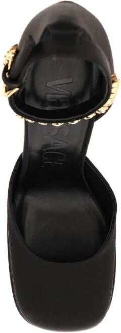 Versace Elegante Hoge Hakken Black Dames