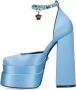 Versace Medusa Aevitas Vierkanteeus Pumps Blue Dames - Thumbnail 5