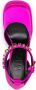 Versace Fuchsia Hak Platform Sandalen met Medusa Charme Pink Dames - Thumbnail 10