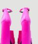 Versace Fuchsia Hak Platform Sandalen met Medusa Charme Pink Dames - Thumbnail 4