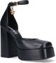 Versace Zwarte pumps van kalfsleer met Medusa-details Black Dames - Thumbnail 2