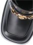 Versace Medusa Vierkanteeus Leren Pumps Black Dames - Thumbnail 5