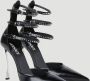 Versace Spiked Pin Point Hoge Hakken Black Dames - Thumbnail 2