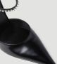 Versace Spiked Pin Point Hoge Hakken Black Dames - Thumbnail 6