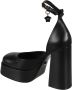 Versace Zwarte pumps van kalfsleer met Medusa-details Black Dames - Thumbnail 10