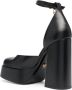Versace Zwarte pumps van kalfsleer met Medusa-details Black Dames - Thumbnail 12