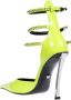 Versace Puntige Neus Leren Sandalen met Hak - Thumbnail 2