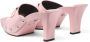 Versace Roze Hoge Hak Sandalen Pink Dames - Thumbnail 3