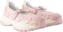 Versace Roze Mary Jane Sneakers Synthetisch - Thumbnail 2
