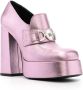 Versace Roze Medusa Platform Pumps Roze Dames - Thumbnail 2