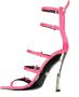 Versace Roze Sandalen Multi-Strap Gesp Sluiting - Thumbnail 2