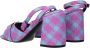 Versace Roze Stoffen Plateau Sandalen - Thumbnail 2