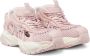Versace Roze Vetersneakers met Logo Plaque Pink Dames - Thumbnail 4
