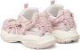 Versace Roze Vetersneakers met Logo Plaque Pink Dames - Thumbnail 5