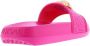 Versace Synthetische rubberen zwembadschoenen Pink Dames - Thumbnail 4