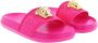 Versace Synthetische rubberen zwembadschoenen Pink Dames - Thumbnail 5