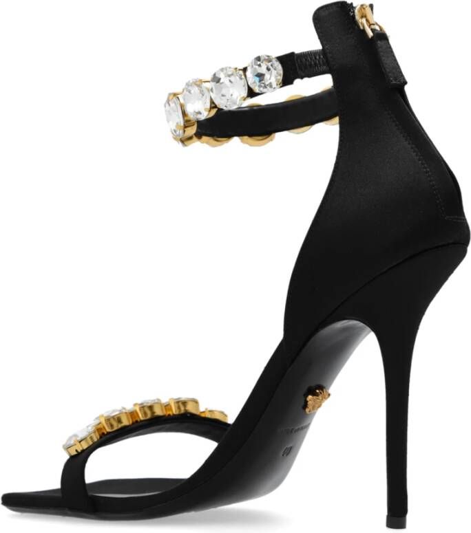 Versace Sandalen met hak Zwart Dames