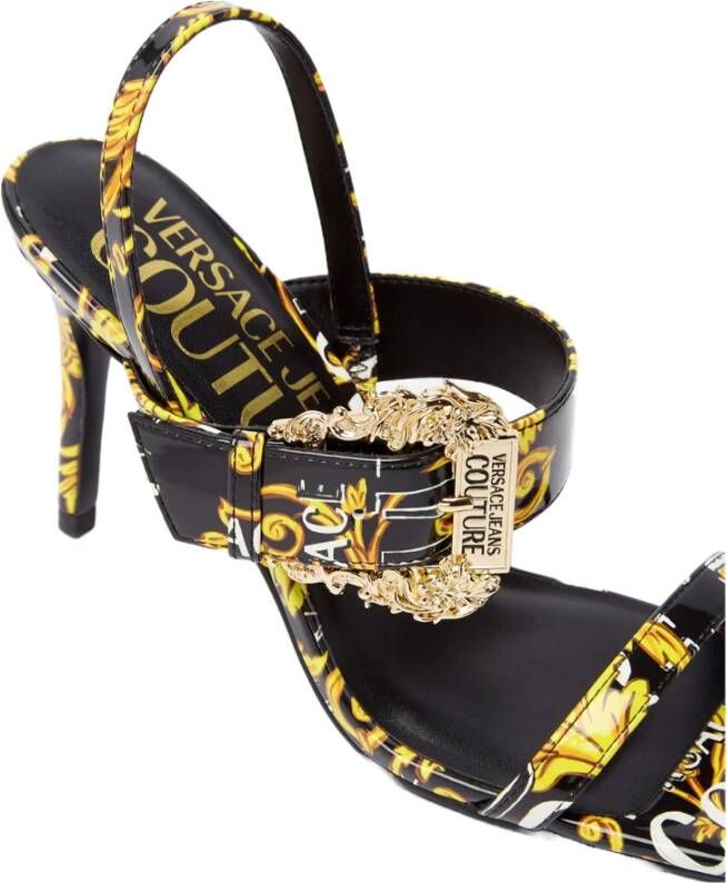 Versace Sandalen Zwart Dames