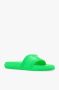 Versace Groene Sandaal Regular Fit Geschikt voor Warm Klimaat Andere Vezels 100% Green Heren - Thumbnail 4