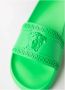 Versace Groene Sandaal Regular Fit Geschikt voor Warm Klimaat Andere Vezels 100% Green Heren - Thumbnail 7