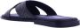 Versace Zwarte Sandaal Regular Fit Geschikt voor Warm Klimaat 100% Leer Black Heren - Thumbnail 2