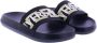 Versace Heren Pool Slide Black Heren - Thumbnail 4