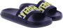 Versace Heren Pool Slide Sandalen Black Heren - Thumbnail 3