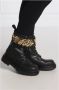 Versace Jeans Couture Vrouwenschoenen Ankle Boots 73Va3S64 Zs358 G89 Black Zwart Dames - Thumbnail 6