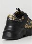 Versace Jeans Couture Speedtrack Logo Couture Sneakers Zwart Heren - Thumbnail 12