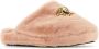 Versace Lichtroze ecologische bont pantoffels Pink Dames - Thumbnail 2