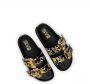 Versace Jeans Couture Sandalen 74Va3Sm1 Zs539 899 Zwart Dames - Thumbnail 11