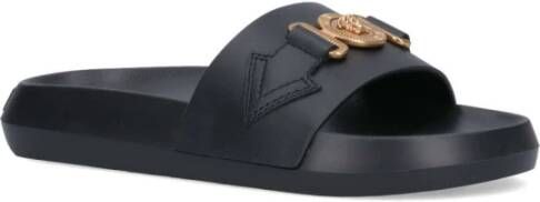 Versace Sliders Zwart Dames