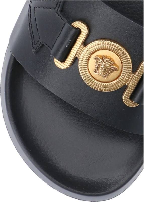 Versace Sliders Zwart Dames