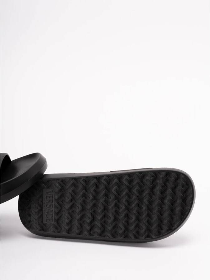 Versace Sliders Zwart Dames