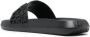 Versace Zwarte Slide Sandalen met Logo Black Heren - Thumbnail 14