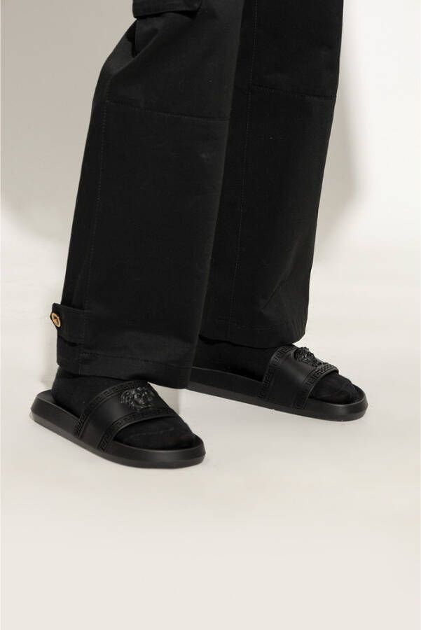 Versace Schuifregelaars Zwart Heren