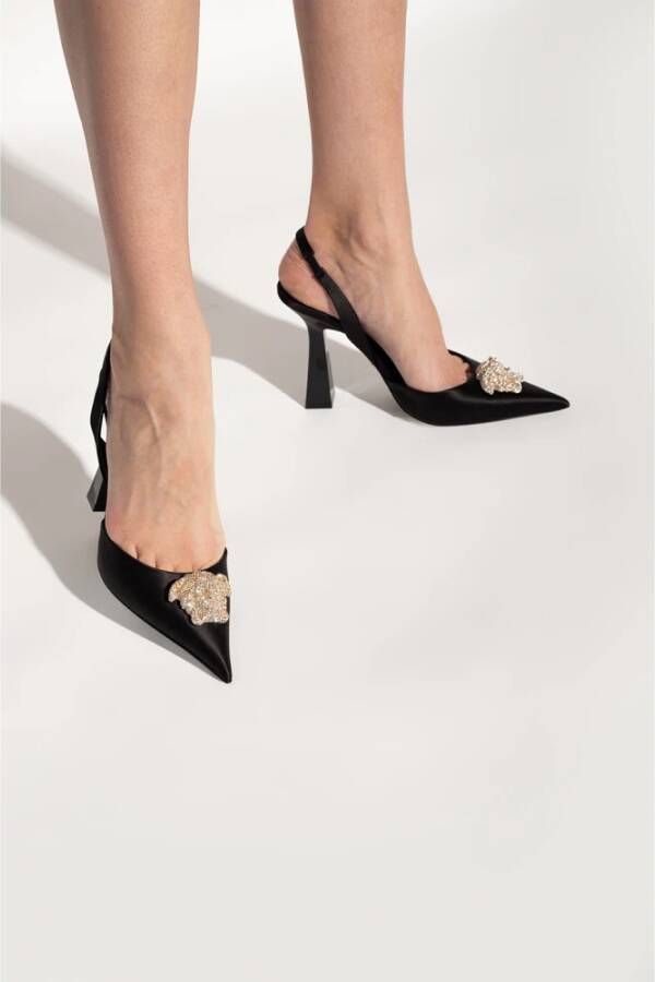 Versace Slingback pumps Zwart Dames