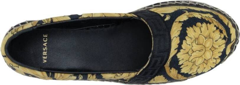 Versace Slip-on espadrilles met merkmotief