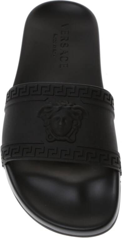 Versace Slippers Zwart Heren